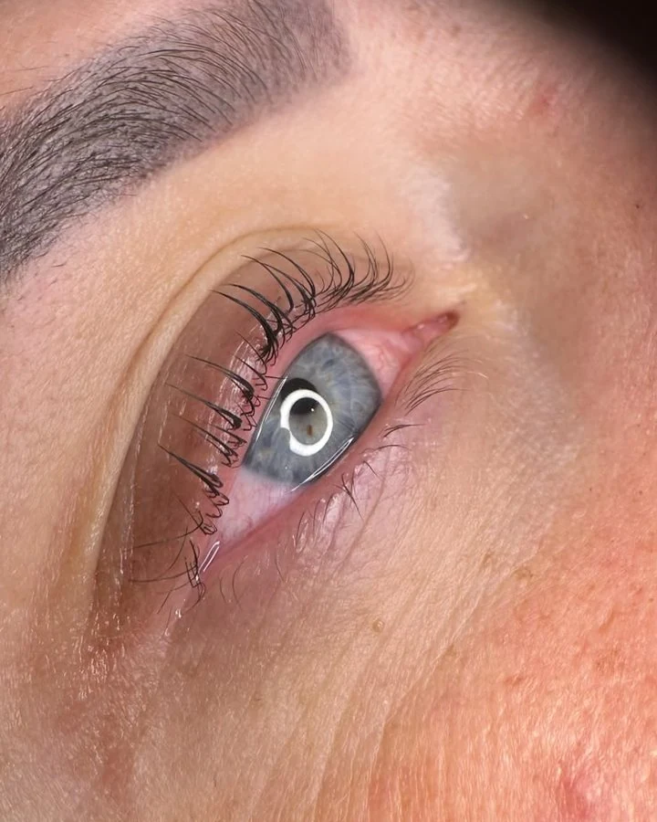 Lash lift — posle